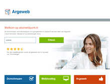 Tablet Screenshot of abcmeldpunt.nl